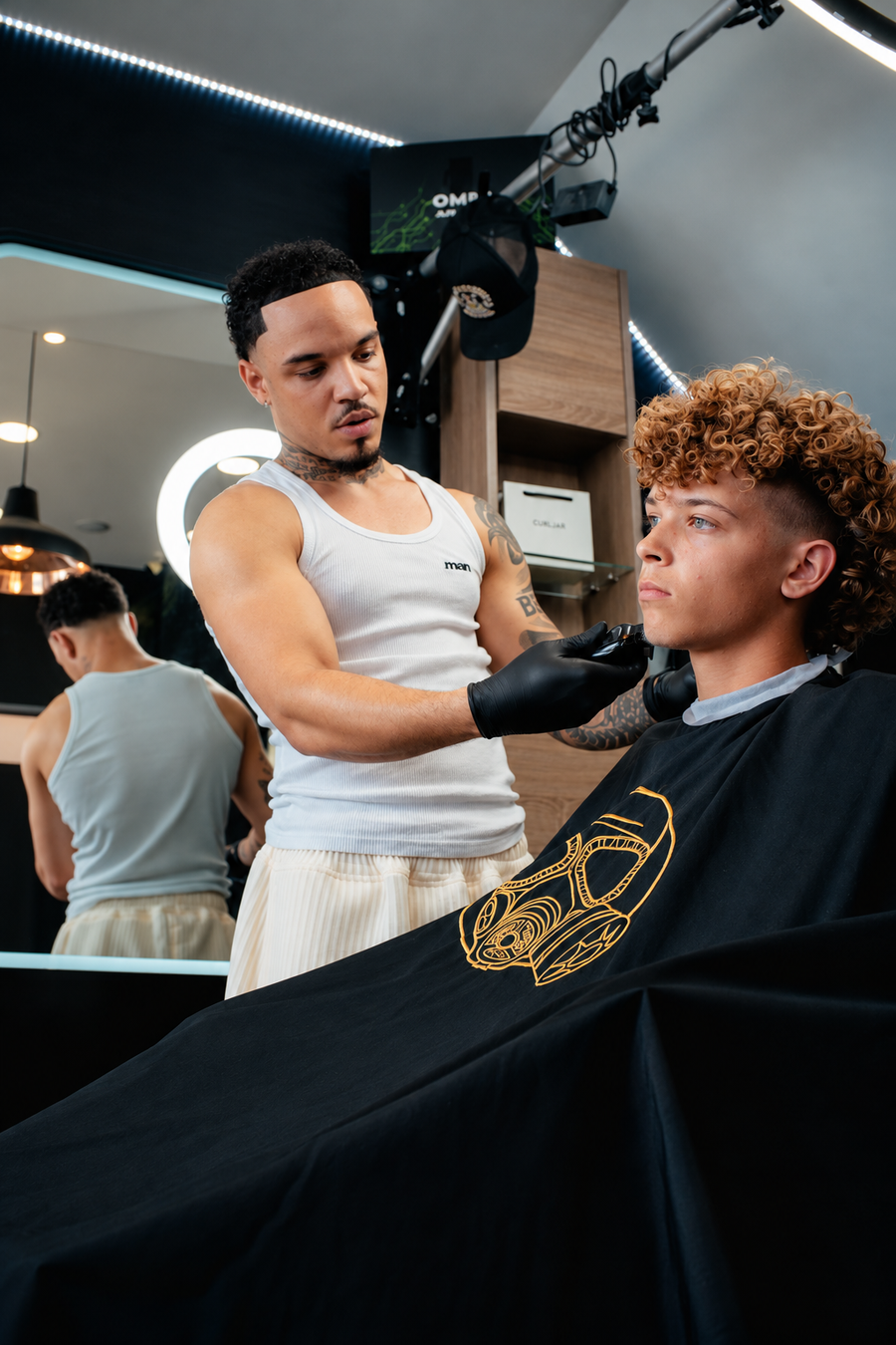Curls in the Chair: Curl Jar at Smokey Barbers